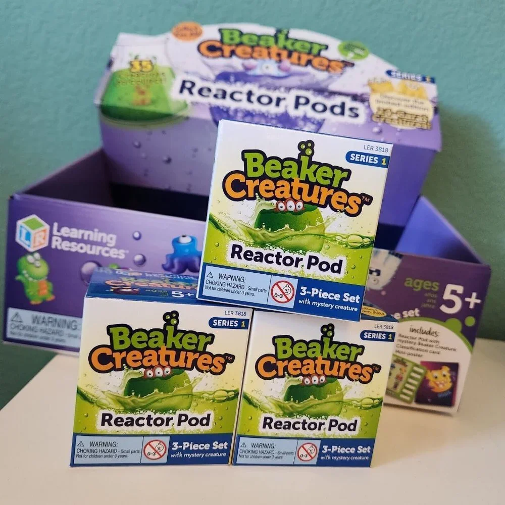 BEAKER CREATURES Series 1‎ - Reactor Pod 3 Pack Mystery Creature